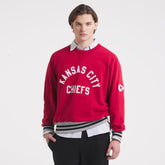 x Todd Snyder Relaxed Canadian Fleece Crew - Kansas City Chiefs