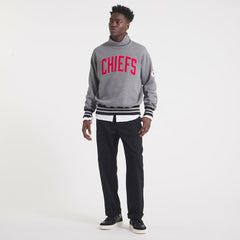 x Todd Snyder Relaxed Canadian Fleece Turtleneck - Kansas City Chiefs