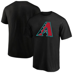 Black Arizona Diamondbacks Profile Big & Tall Primary Logo T-Shirt