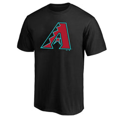Black Arizona Diamondbacks Profile Big & Tall Primary Logo T-Shirt