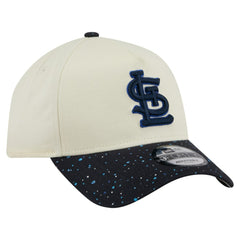 Cream St. Louis Cardinals New Era Speckle A-Frame 9FORTY Adjustable Hat