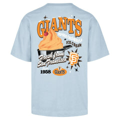 Light Blue San Francisco Giants '47 Ice Cream Parlor Foundation T-Shirt