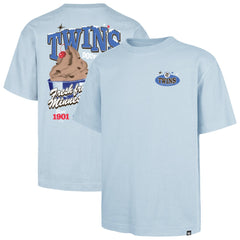 Light Blue Minnesota Twins '47 Ice Cream Parlor Foundation T-Shirt