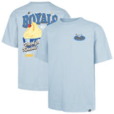Light Blue Kansas City Royals '47 Ice Cream Parlor Foundation T-Shirt