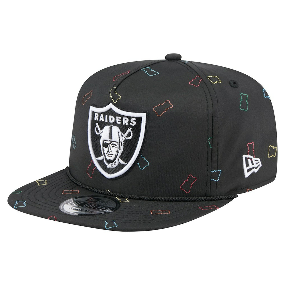 Gummy Golfer Snapback Hat - Las Vegas Raiders Hats