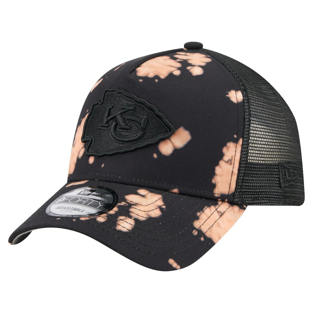 Bleached 9FORTY A-Frame Adjustable Hat - Kansas City Chiefs Hats