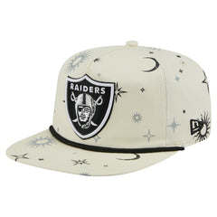 Celestial Golfer Snapback Hat - Las Vegas Raiders Hats