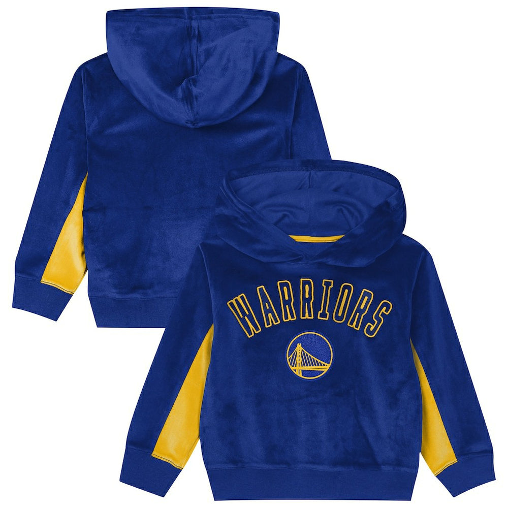 Golden State Warriors Outerstuff Preschool Velour Hoodie sale