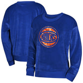 New York Knicks Outerstuff Youth Girls Step Back Sweatshirt