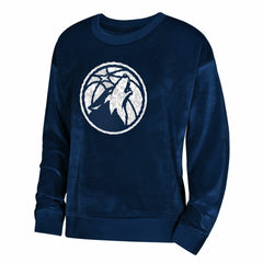 Minnesota Timberwolves Outerstuff Youth Girls Step Back Sweatshirt
