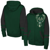 Milwaukee Bucks Outerstuff Youth Straight to the League Full-Zip Hoodie