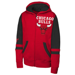 Chicago Bulls Outerstuff Youth Straight to the League Full-Zip Hoodie