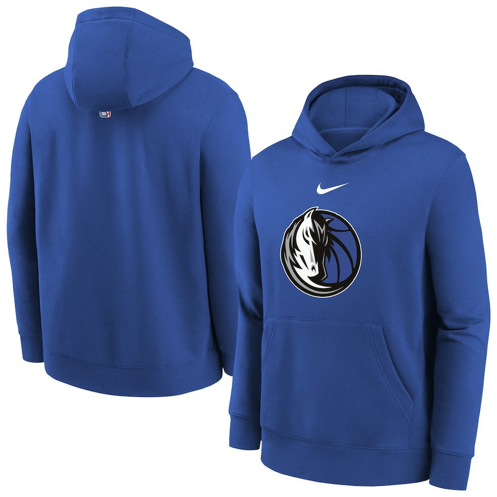 Nike Dallas Mavericks Youth 2025/26 Club Fleece Hoodie sale
