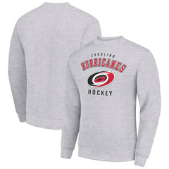 NHL Carolina Hurricanes Men's Starter Team Logo Fleece Pullover Sweatshirt