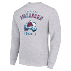 NHL Colorado Avalanche Men's Starter Team Logo Fleece Pullover Sweatshirt