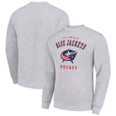 NHL Columbus Blue Jackets Men's Starter Team Logo Fleece Pullover Sweatshirt