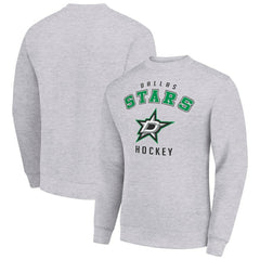 NHL Dallas Stars Men's Starter Team Logo Fleece Pullover Sweatshirt