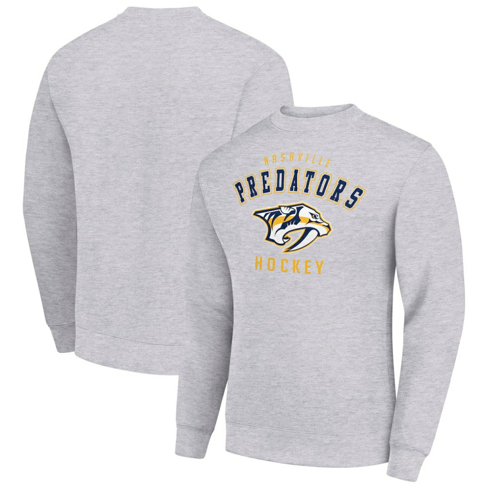 NHL Nashville Predators Men's Starter Team Logo Fleece Pullover Sweatshirt