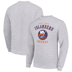 NHL New York Islanders Men's Starter Team Logo Fleece Pullover Sweatshirt