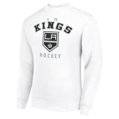 NHL Los Angeles Kings Men's Starter Team Logo Fleece Pullover Sweatshirt