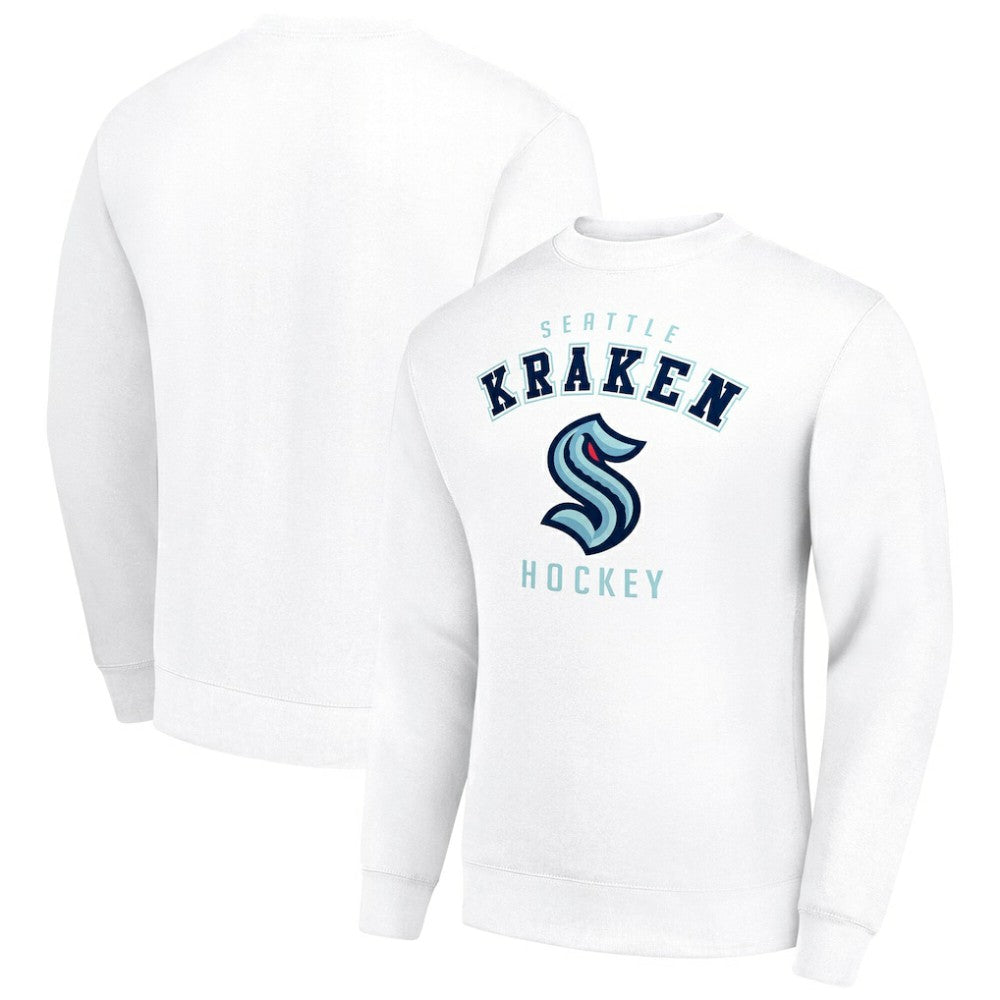 NHL Seattle Kraken Men's Starter Team Logo Fleece Pullover Sweatshirt