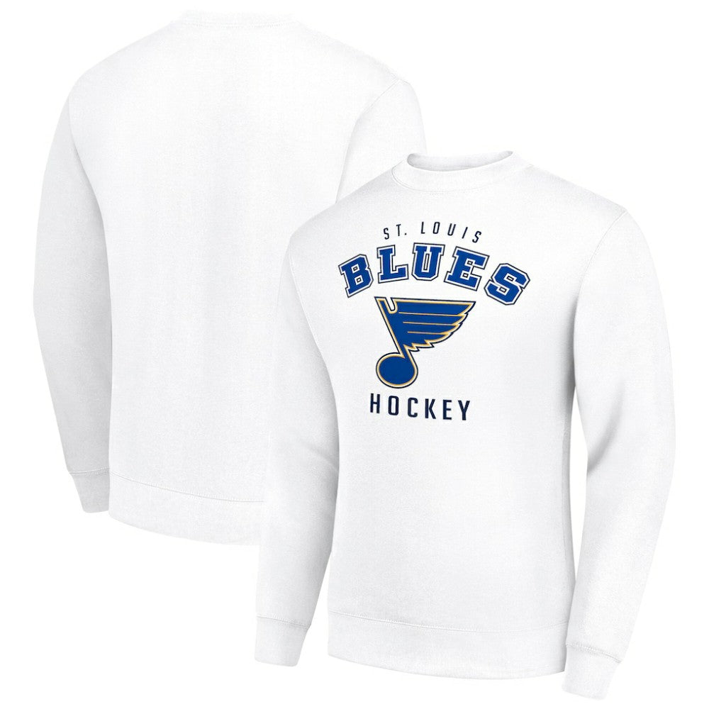 NHL St. Louis Blues Men's Starter Team Logo Fleece Pullover Sweatshirt