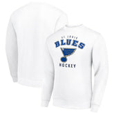 NHL St. Louis Blues Men's Starter Team Logo Fleece Pullover Sweatshirt