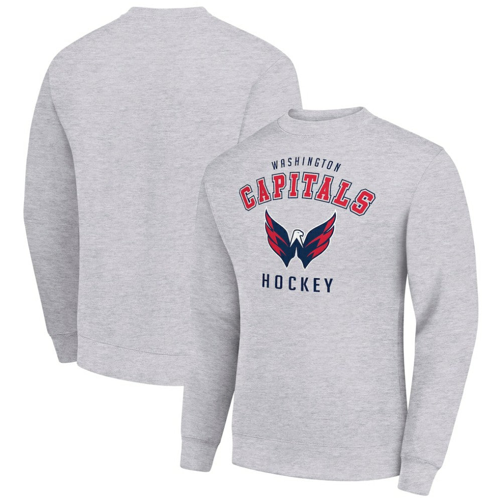 NHL Washington Capitals Men's Starter Team Logo Fleece Pullover Sweatshirt