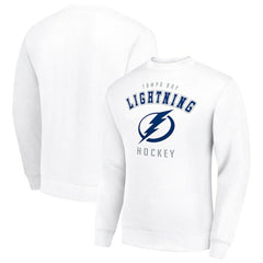 NHL Tampa Bay Lightning Men's Starter Team Logo Fleece Pullover Sweatshirt