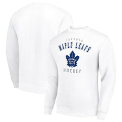 NHL Toronto Maple Leafs Men's Starter Team Logo Fleece Pullover Sweatshirt