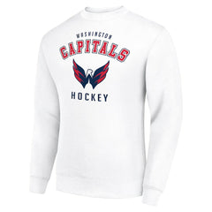 NHL Washington Capitals Men's Starter Team Logo Fleece Pullover Sweatshirt