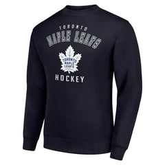 NHL Toronto Maple Leafs Men's Starter Team Logo Fleece Pullover Sweatshirt