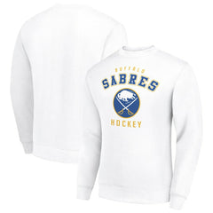 NHL Buffalo Sabres Men's Starter Team Logo Fleece Pullover Sweatshirt