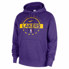 Nike Los Angeles Lakers 2025/26 Authentic Practice Club Pullover Hoodie