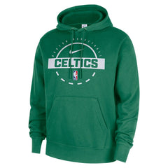 Nike Boston Celtics 2025/26 Authentic Practice Club Pullover Hoodie