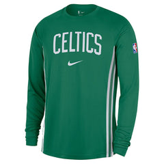 Nike Boston Celtics 2025/26 Authentic Pre-Game Legend Dri-FIT Long Sleeve Shooting Shirt