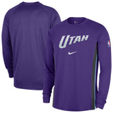 Nike Utah Jazz 2025/26 Authentic Pre-Game Legend Dri-FIT Long Sleeve Shooting Shirt