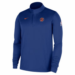 Nike New York Knicks 2025/26 Authentic Coaches Quarter-Zip Dri-Fit Top