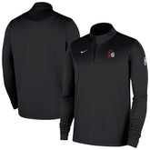 Nike Philadelphia 76ers 2025/26 Authentic Coaches Quarter-Zip Dri-Fit Top
