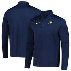 Nike Indiana Pacers 2025/26 Authentic Coaches Quarter-Zip Dri-Fit Top