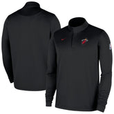 Nike Miami Heat 2025/26 Authentic Coaches Quarter-Zip Dri-Fit Top