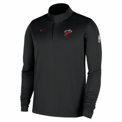Nike Miami Heat 2025/26 Authentic Coaches Quarter-Zip Dri-Fit Top