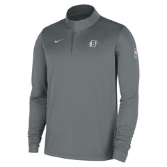 Nike Brooklyn Nets 2025/26 Authentic Coaches Quarter-Zip Dri-Fit Top
