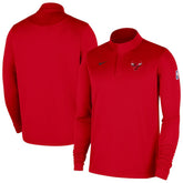 Nike Chicago Bulls 2025/26 Authentic Coaches Quarter-Zip Dri-Fit Top