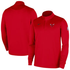 Nike Chicago Bulls 2025/26 Authentic Coaches Quarter-Zip Dri-Fit Top
