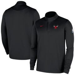 Nike Chicago Bulls 2025/26 Authentic Coaches Quarter-Zip Dri-Fit Top