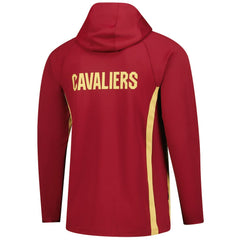 Nike Cleveland Cavaliers Authentic On Court Zone Quarter-Zip Dri-FIT Hoodie Jacket sale
