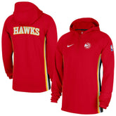 Nike Atlanta Hawks Authentic On Court Zone Quarter-Zip Dri-FIT Hoodie Jacket