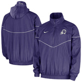 Nike Phoenix Suns Courtside Windrunner Woven Half-Zip Hooded Jacket