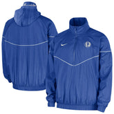 Nike Dallas Mavericks Courtside Windrunner Woven Half-Zip Hooded Jacket sale